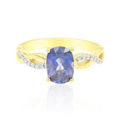 18K Colour Change Sapphire Gold Ring (AMAYANI)