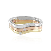 9K I3 (J) Diamond Gold Ring